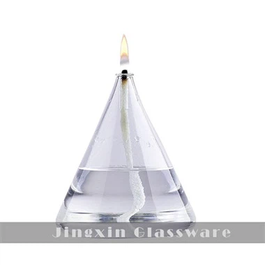 Lampa taż-Żejt tal-Ħġieġ tal-Kon Forma